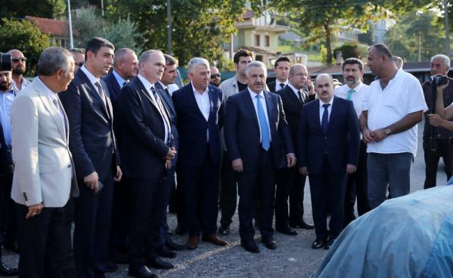 Bakanlar Özlü ve Arslan Düzce'de