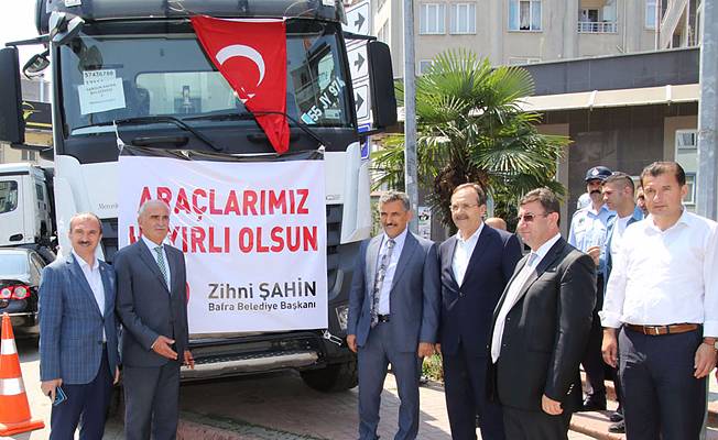 BAŞKAN ŞAHİN ARAÇ SÖZÜNÜ TUTTU