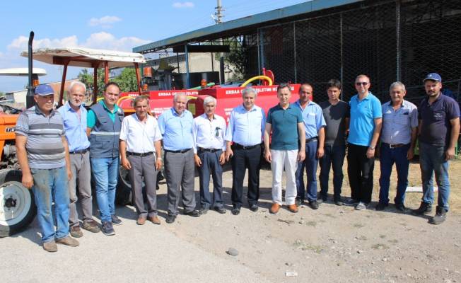 Erbaa'da köylere yangın söndürme tankeri