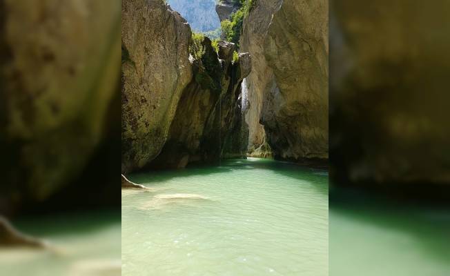 Kaybolduğu düşünülürken o kanyonun güzelliklerini fotoğraflıyordu