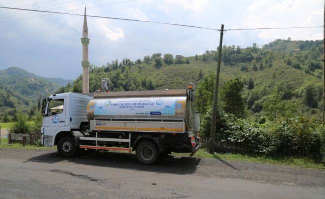 Ordu'da içme suyu çalışmaları