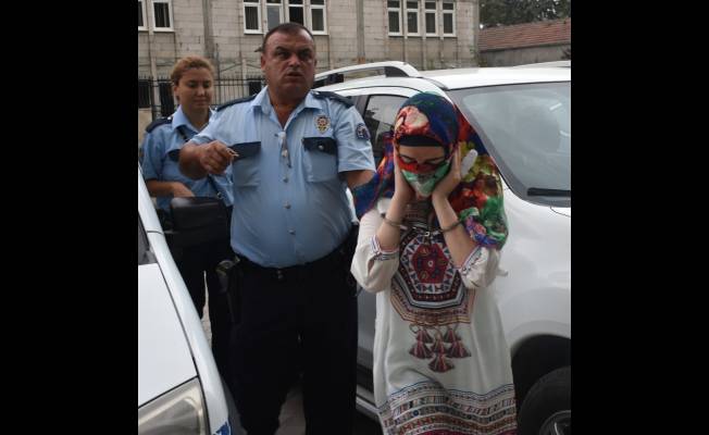 Samsun'da eşarp hırsızlığı iddiası