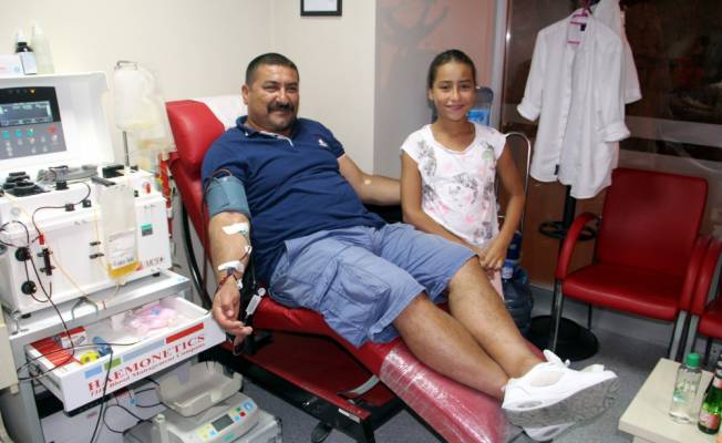 Sinop'ta kan bağışı