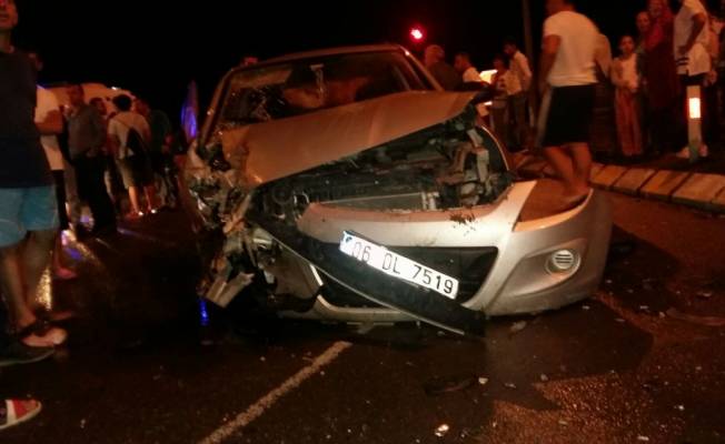 Trabzon'da trafik kazası: 6 yaralı