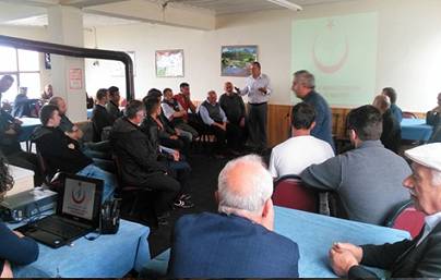 Yayla esnafı gıda güvenliği konusunda bilgilendirildi