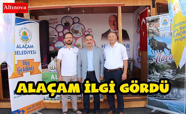Alaçam Belediyesine Samsun Tanıtım Günlerinde Büyük İlgi Gördü