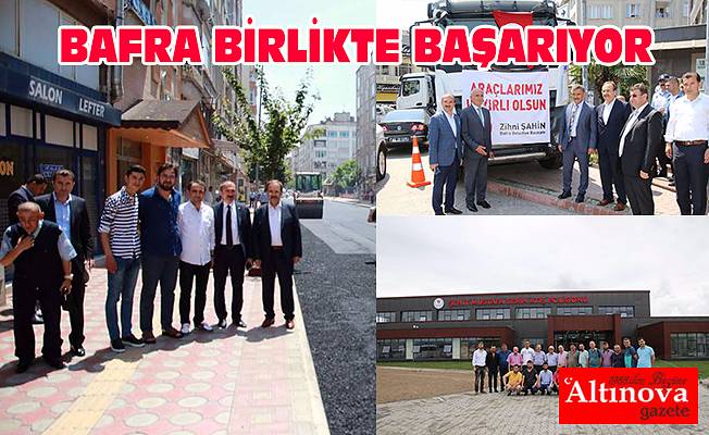 Bafra birlikte başarıyor