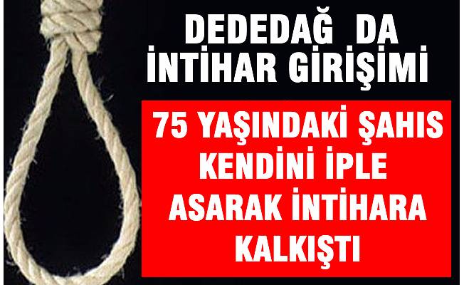 BAFRA DA İNTİHAR GİRİŞİMİ