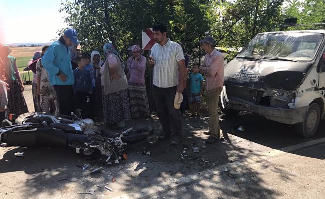 Samsun`da feci kaza : 2 yaralı