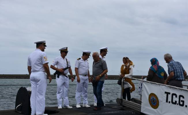 TCG Anafartalar Denizaltısı, Trabzon'da