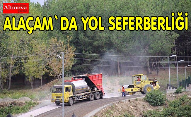 Belediyeden yol seferberliği