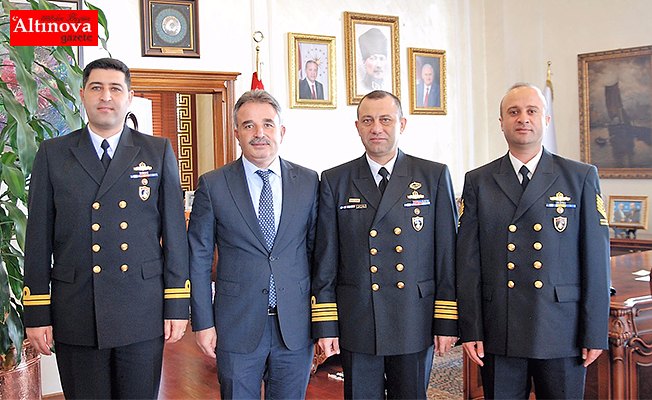 GEMİ KOMUTANLARI BÜYÜKŞEHİR'DE