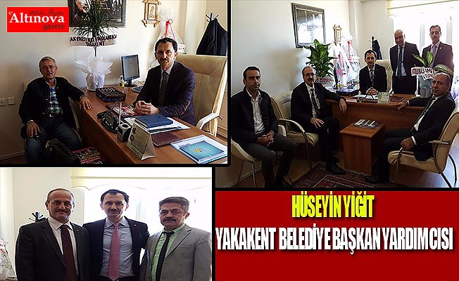 Hüseyin Yiğit Belediye Başkan Yardımcılığına atandı