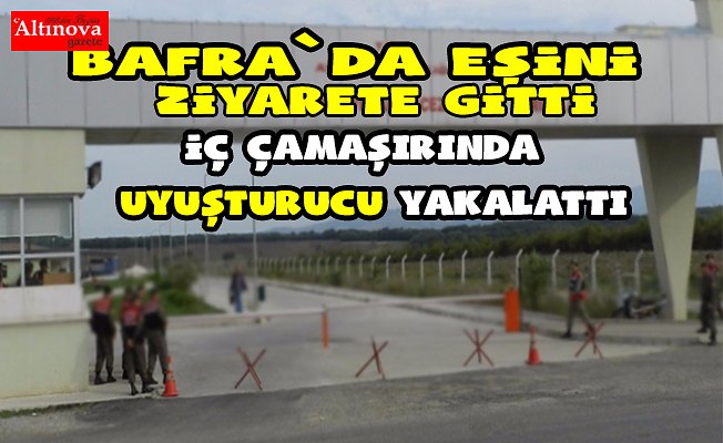 İç çamaşırında uyuşturucu madde yakalandı