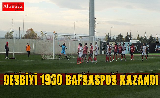 BAFRA DERBİSİNİ KAZANAN 1930 BAFRASPOR OLDU
