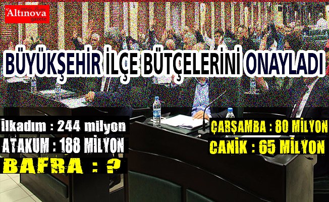 MECLİSTE BÜTÇELER