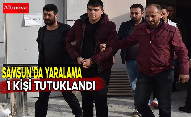Samsun'da silahla yaralama