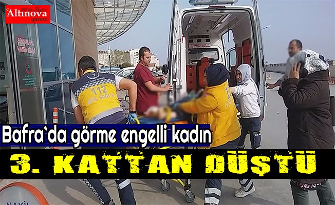 Yüksekten düşen şahıs ağır yaralandı