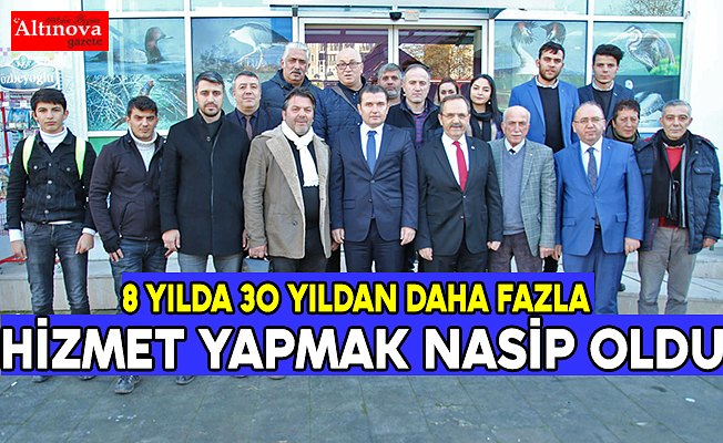 BAŞKAN ŞAHİN: BAFRAMIZI 2023 YILINA HAZIRLIYORUZ