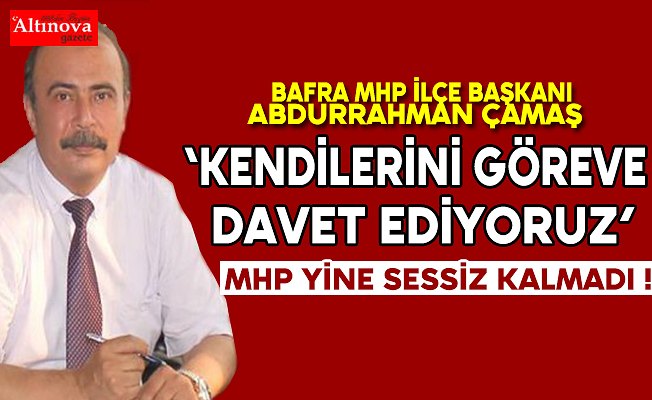 Bu konuya da sessiz kalmadı