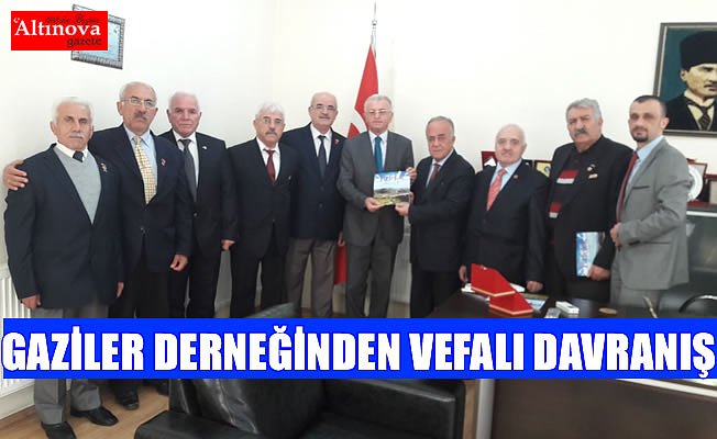 Gaziler Derneğinden vefalı davranış