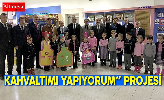 KIZILIRMAK İLKOKULU “KAHVALTIMI YAPIYORUM” PROJESİNDE BULUŞTU