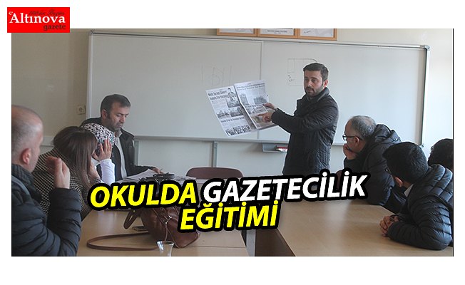 Şehit Erkut Yılmaz Mesleki ve Teknik Anadolu Lisesi’nde Gazetecilik Mesleği Tanıtıldı