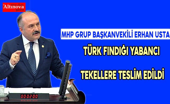 TÜRK FINDIĞI YABANCI TEKELLERE TESLİM EDİLDİ