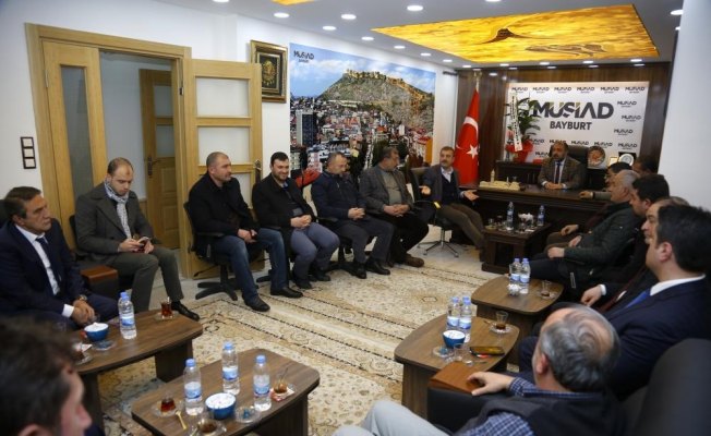 AK Parti Bayburt Milletvekili Kavcıoğlu'ndan MÜSİAD'a ziyaret