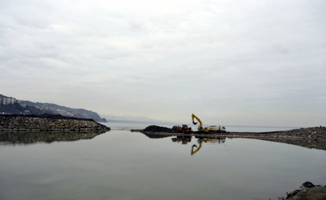 Alaplı Çayı'nı temizleme çalışması