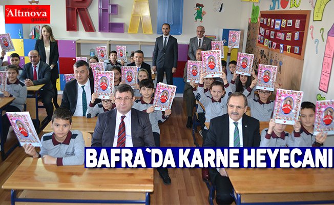 Bafra`da karne heyecanı