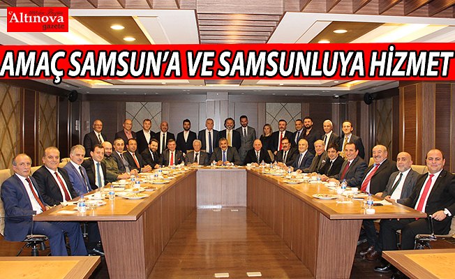 PLATFORMUN AMACI SAMSUN’A VE SAMSUNLUYA HİZMET EDEBİLECEK MEKANİZMALARI ÜRETMEK