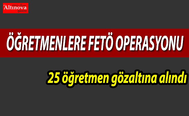 Samsun'da FETÖ/PDY operasyonu