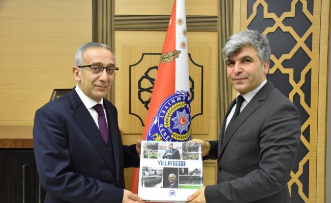 AA'dan Samsun Emniyet Müdürü Yavuz'a ziyaret