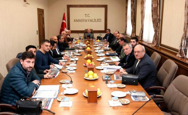 Amasya'da OSB Yönetim Kurulu Toplantısı
