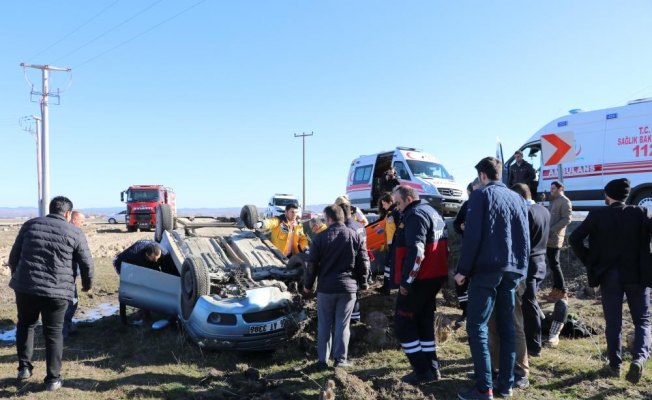 Bolu'da trafik kazası: 5 yaralı