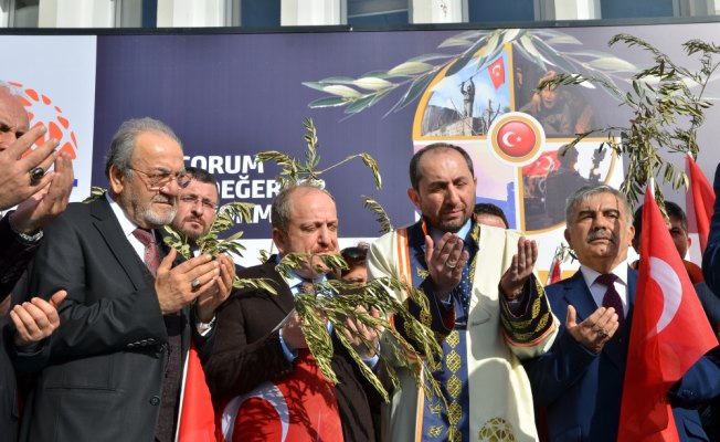 Çorum'da Zeytin Dalı Harekatı'na destek mitingi