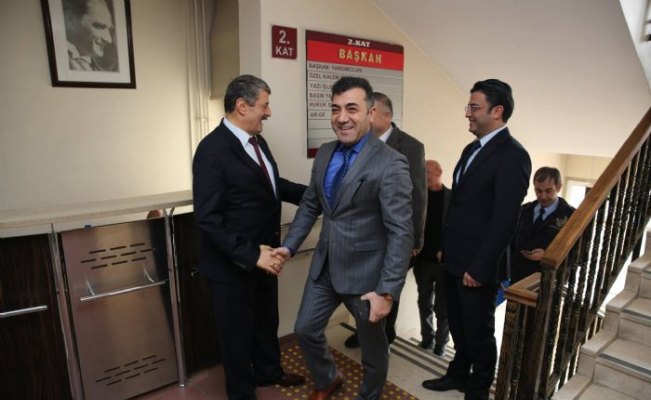 Emniyet Müdürü Vural'dan Akın'a ziyaret