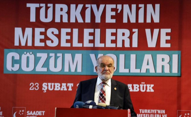 Saadet Partisi Genel Başkanı Karamollaoğlu: