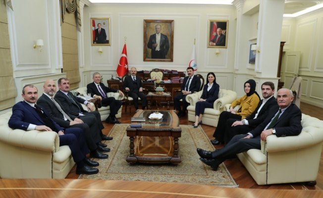 Sağlık Bakanı Demircan, Samsun heyetini ağırladı