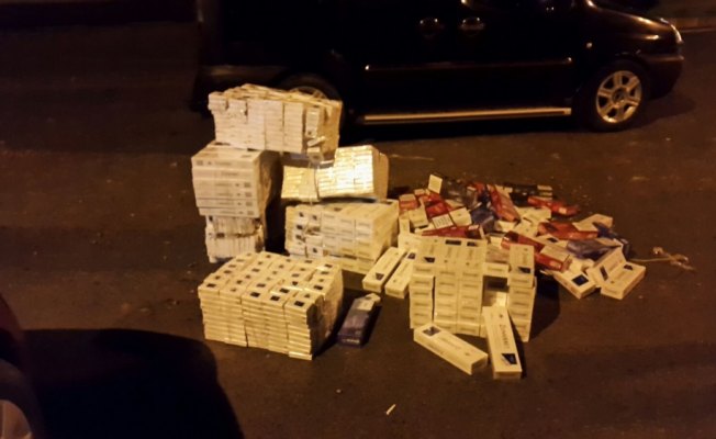 Samsun'da kaçak sigara operasyonu