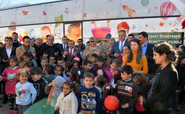 Şehit öğretmenin adı gezici anaokulunda yaşayacak