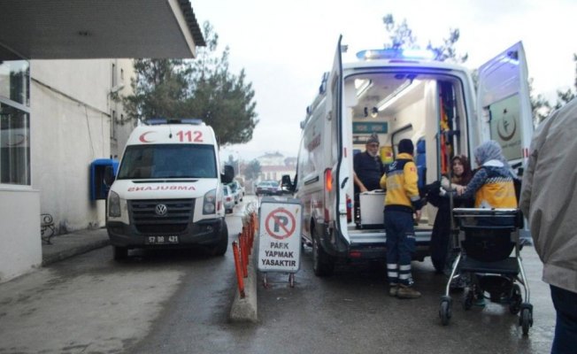 Sinop'ta trafik kazası: 4 yaralı