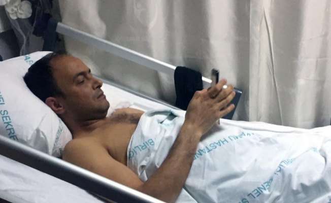 Tartıştığı mesai arkadaşını bıçakladığı iddiası