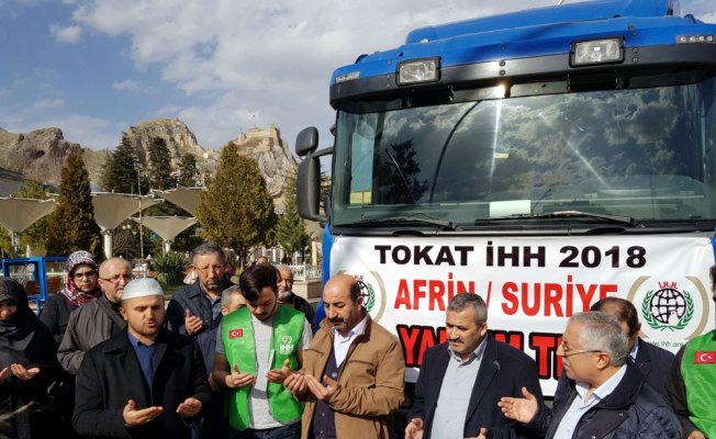 Tokat'tan Suriye'ye yardım