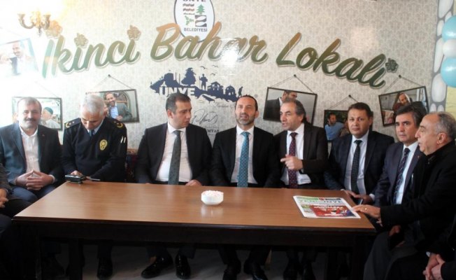 Ünye'de ikinci bahar lokali açıldı