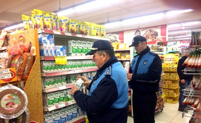 Alaplı'da zabıta ekiplerinden denetim