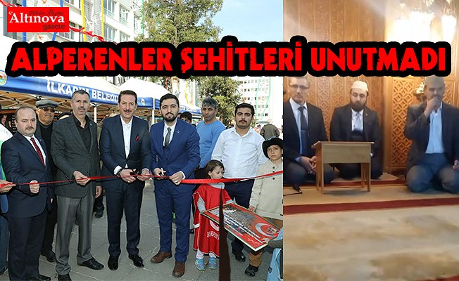 ALPERENLER ŞEHİTLERİ UNUTMADI