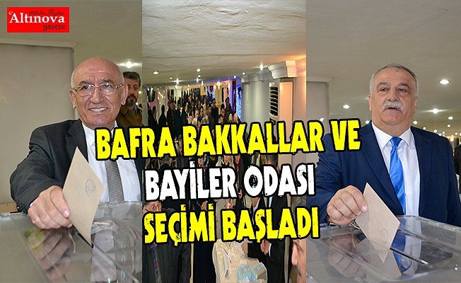 Bakkallar ve Bayiler Odası seçimi başladı