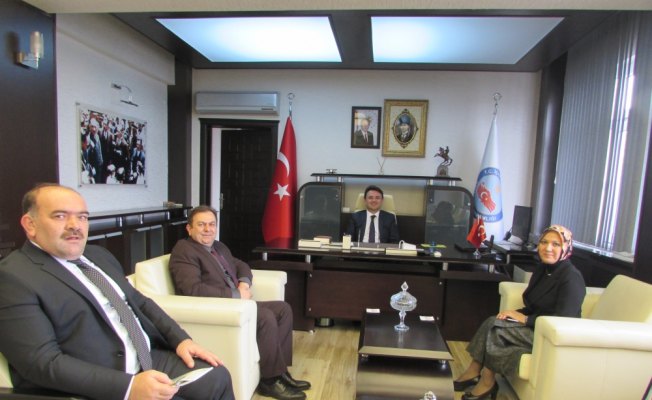 Başhekim Seven'den Kaymakam Vekili Yılmaz'a ziyaret